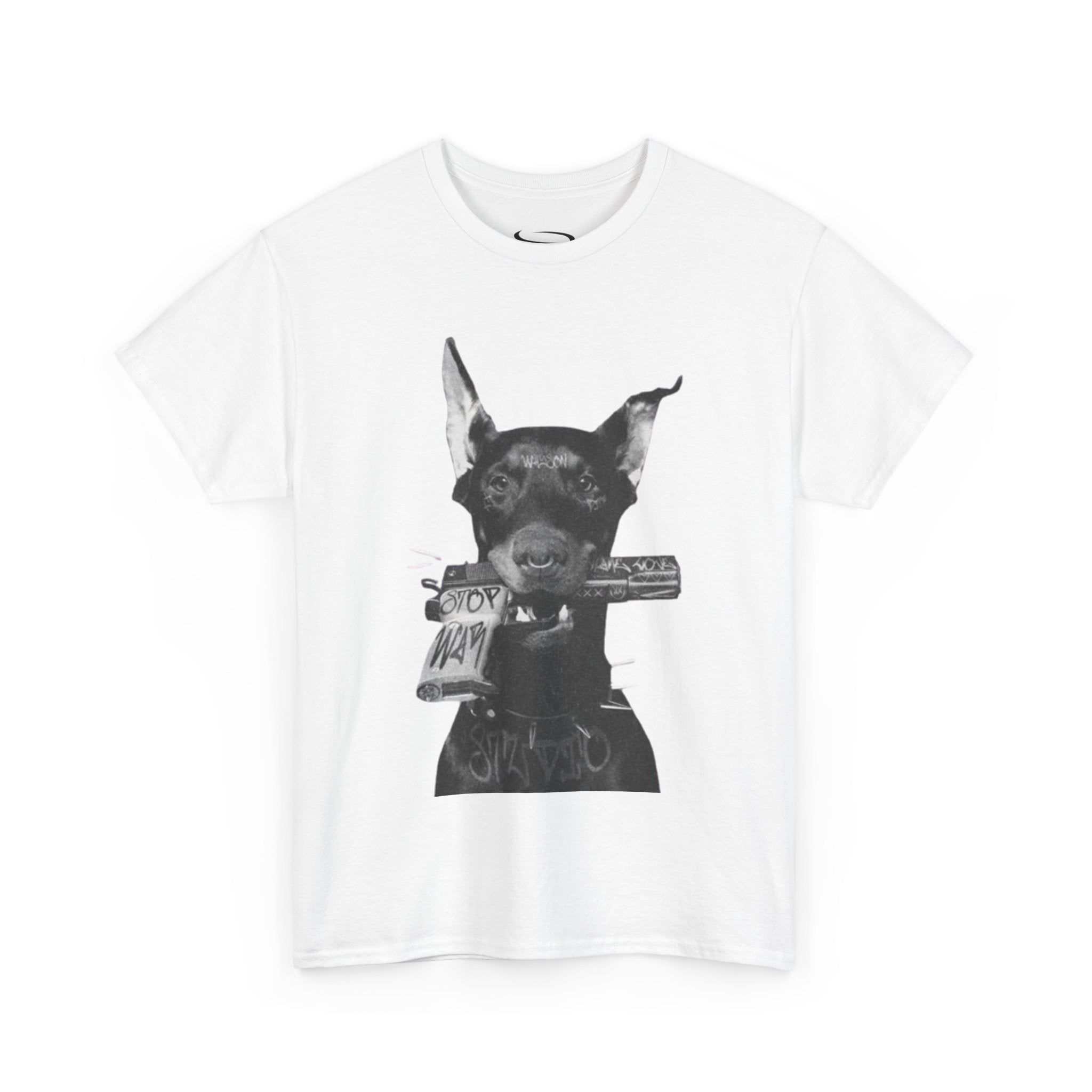 DORRES© Dobermann with a Gun Tee