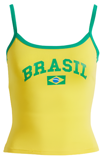 Brasil Crop Top