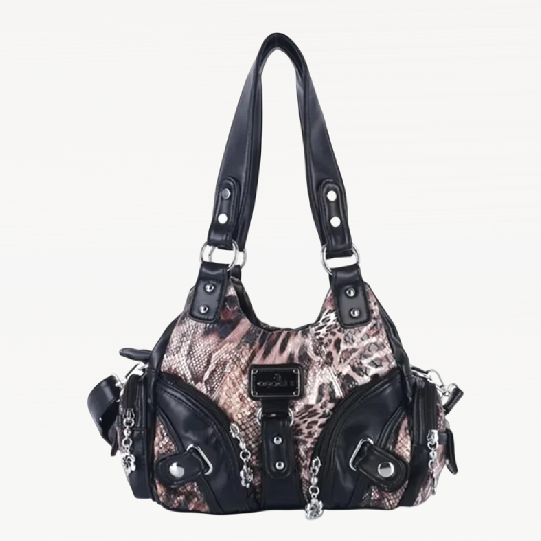 Tiger Leather Bag