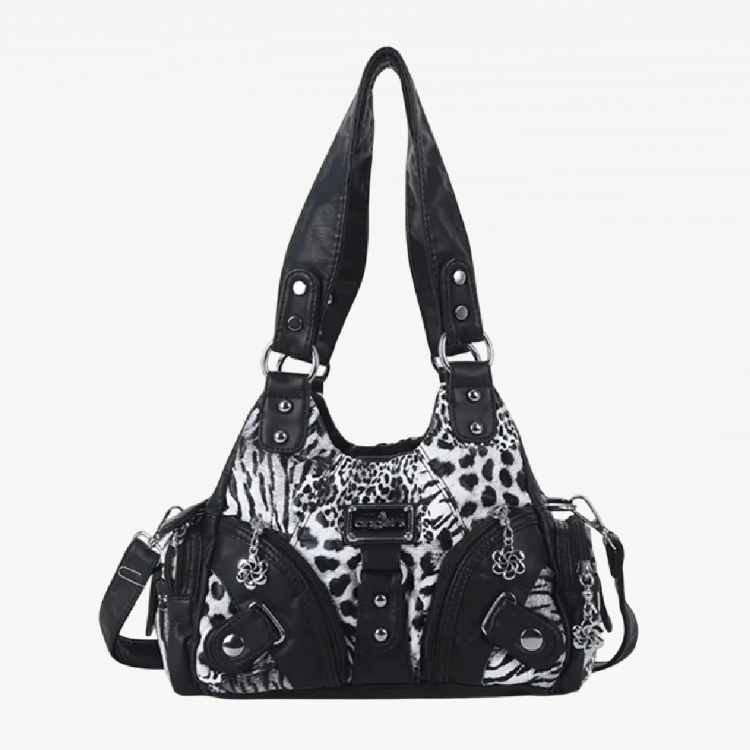 Tiger Leather Bag