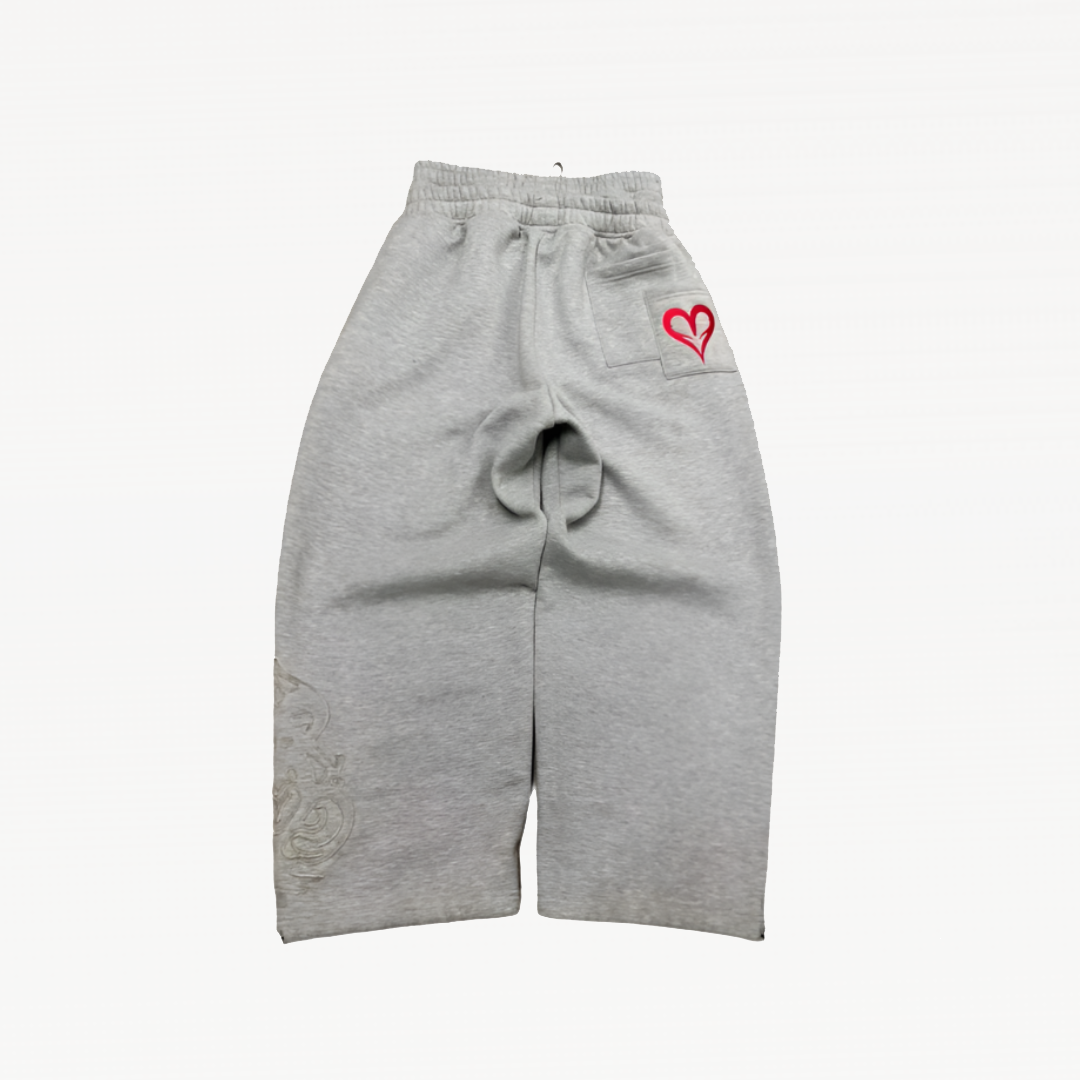 Poker Double Waist Sweatpants