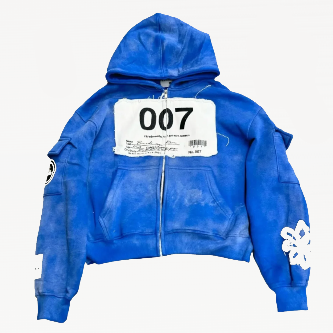 007 Zip Up Hoodie