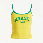 Brasil Crop Top