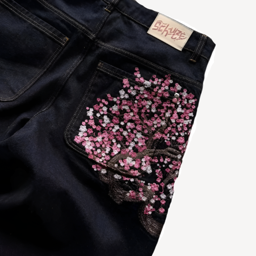 Cherry Blossom Jeans