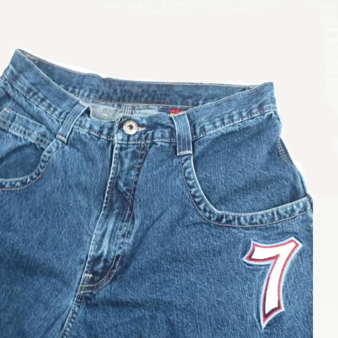 DORRES© 7 Dice Baggy Jeans