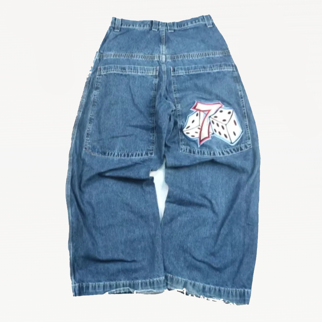 DORRES© 7 Dice Baggy Jeans