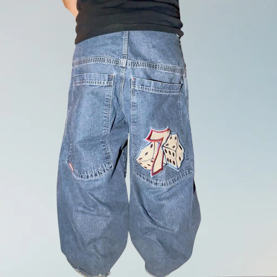 DORRES© 7 Dice Baggy Jeans