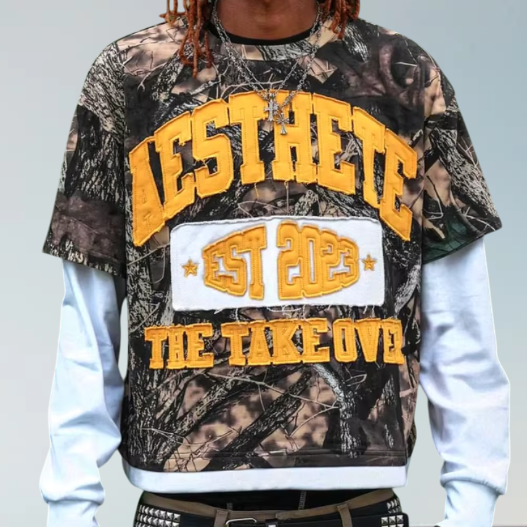 Camouflage Sleeved Tee